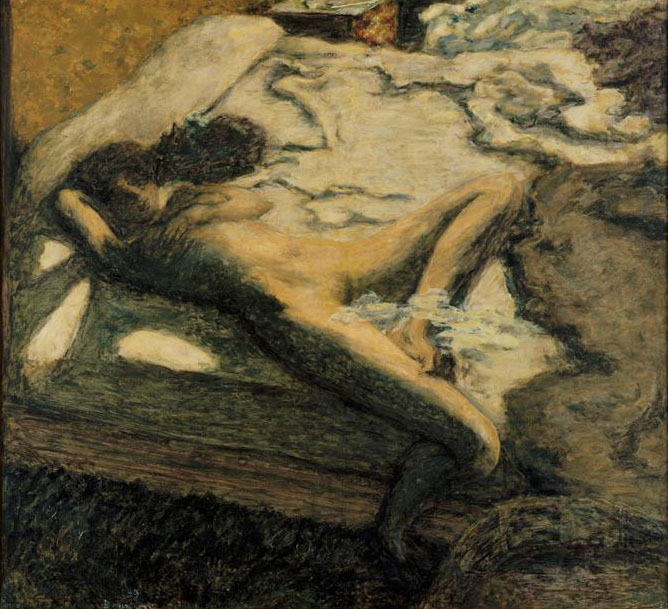 Pierre Bonnard: «La indolente» (The Indolent Woman/L'Indolente), 1899 |  Aquí mando yo